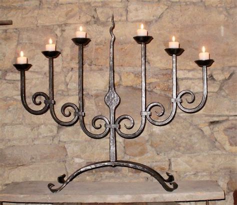 Wrought iron candle holders for your colonial home. Pin by Larry Hellie on Hand Forged | Wrought iron candle ...