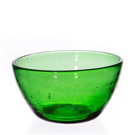 Conic Recycled Glass Bowls Set Of 3 Makrashop