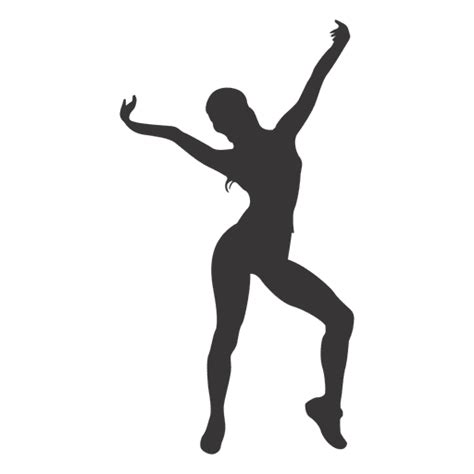 Woman Fitness Silhouette Transparent Png And Svg Vector File