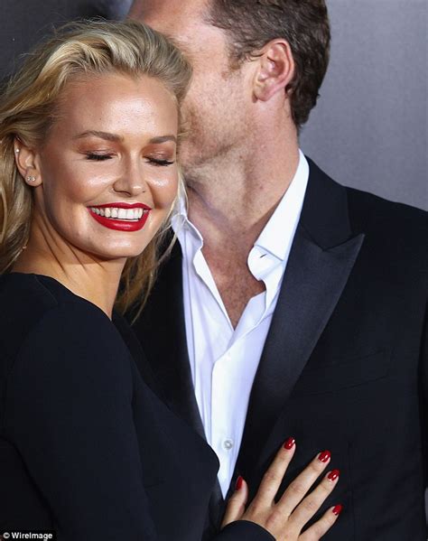 Sam Worthington Reveals He Fights With Wife Lara Bingle Daily Mail Online