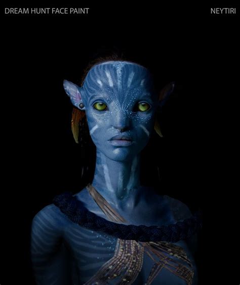 Neytiri Face Paint Concept Art Avatar Avatar James Cameron