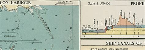 The Panama And Suez Canals Effect On Ocean Routes Inset Panama Roads