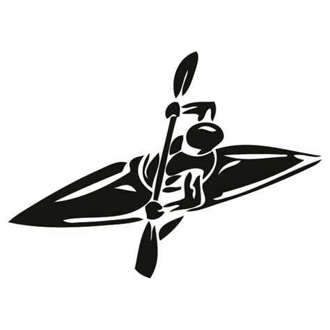 Sticker Canoë Kayak Ultra Résistant à Petits Prix Lettres Adhésives 26