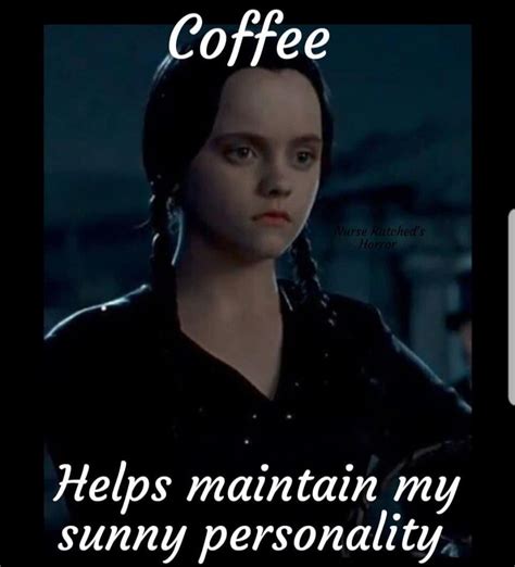 Coffee Nurse Ghoul Dark Side Horror Personality Java Celebrities