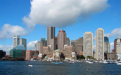 Boston Skyline Wallpapers Wallpaper Cave