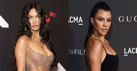 Megan Fox Shares Sultry Pics Of Her And Kourtney Kardashian Should We