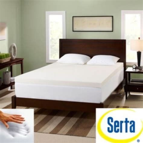 Their size makes them comfortable, since you can stretch out into your preferred sleeping position with no hands or feet hanging off the bed and without bothering your spouse. Serta 3-inch Memory Foam Mattress Bed Toppers Pad ...