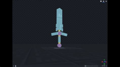 Making A Sword In Blockbench For A Project Youtube
