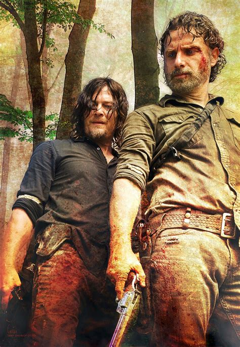 Daryl Dixon And Rick Grimes Walking Dead Quotes The Walking Dead 2