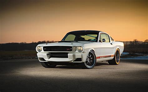 Herunterladen Hintergrundbild Ringbrothers Ford Mustang Blizzard