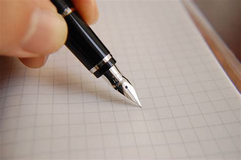 How To Properly Write With A Fountain Pen Inexpens