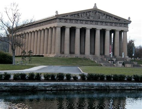 Replica Of The Greek Parthenon In Nashville Tennessee Parthenon