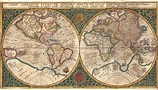 Digital World Map Year 1594 Petro Plancio | The World of Maps.com
