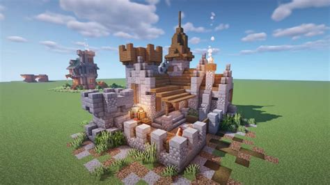 Minecraft Castle Ideas Cómo construir un castillo en Minecraft usando planos