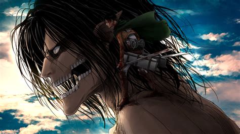 Download Levi Ackerman Eren Yeager Anime Attack On Titan 4k Ultra Hd