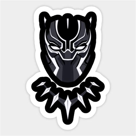 Black Panther Wakanda Sticker Teepublic