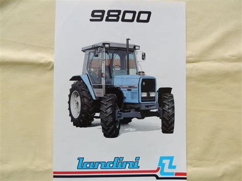 Landini 9800 Prospekt 1987 Kaufen Auf Ricardo