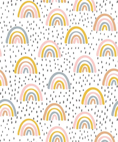 Rainbow Wallpaper Colorful Kids Wallpaper Milton And King