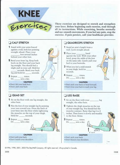 Physiotherapy Exercises For Knee Osteoarthritis Pdf Maud Lister