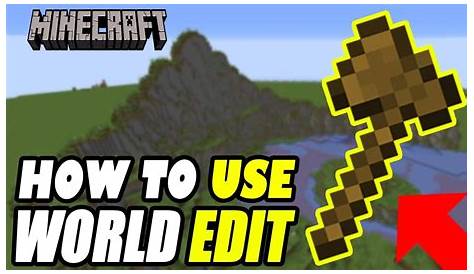 Minecraft How To Use World Edit Commands (Building Basics Tutorial