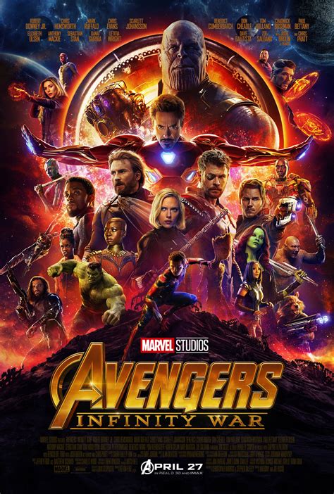 New Trailer And Poster For Avengers Infinity War
