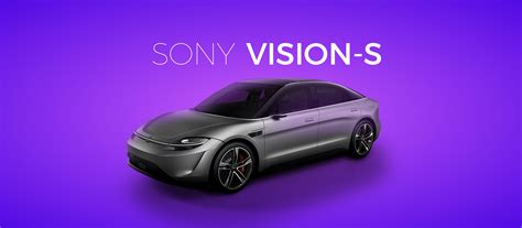 The Future Of Driving With Sony Vision S Concept Car Signature Electric
