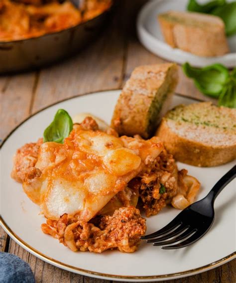 One Skillet Lasagna Kirbies Cravings