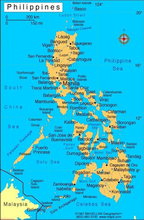 Philippines Map 