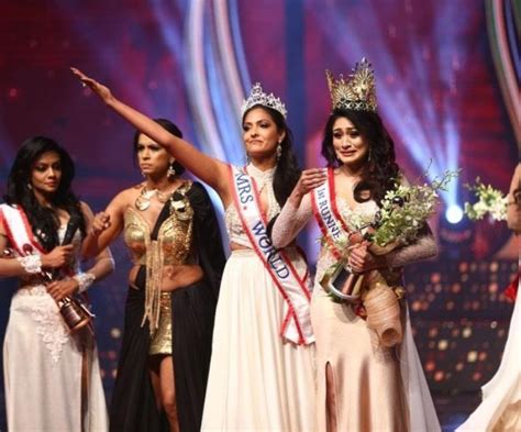 Mrs Sri Lanka 2021 Winners Crown Snatched Amid Claims Of Her Divorce