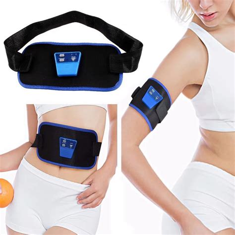 Slimming Muscle Massager Body Massage Belt Ab Gymnic Electronic Muscle Exercise Arm Leg Waist