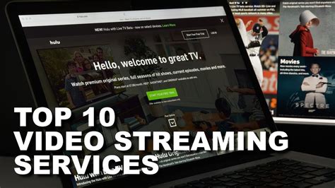 Top 10 Video Streaming Services For Cord Cutters Youtube