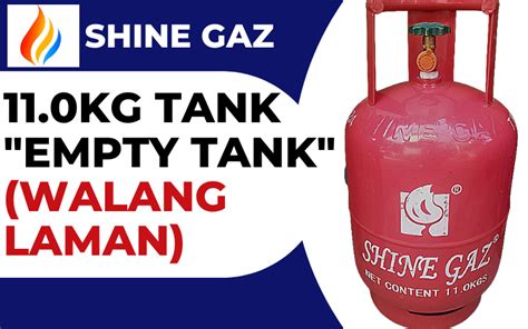 Shine Gaz Gas Tank Lpg 110kg Tank Pol Valve And Snap On Empty Tank
