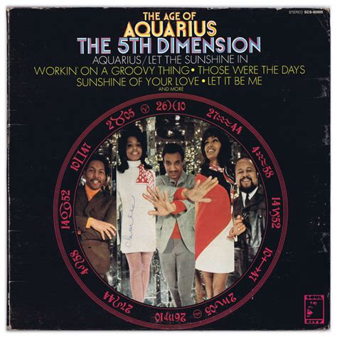 The Age Of Aquarius By The Fifth Dimension 1969 Lp Soul City 2
