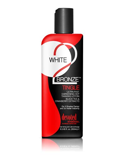 White 2 Bronze Tingle Tanning Lotion By Devoted Creations™ Soho