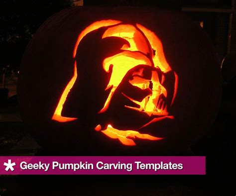 Geeky Halloween Pumpkin Carving Templates Popsugar Tech