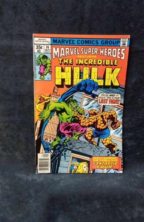 Marvel Super Heroes 74 1978 Marvel Comic Book Comic Books Modern