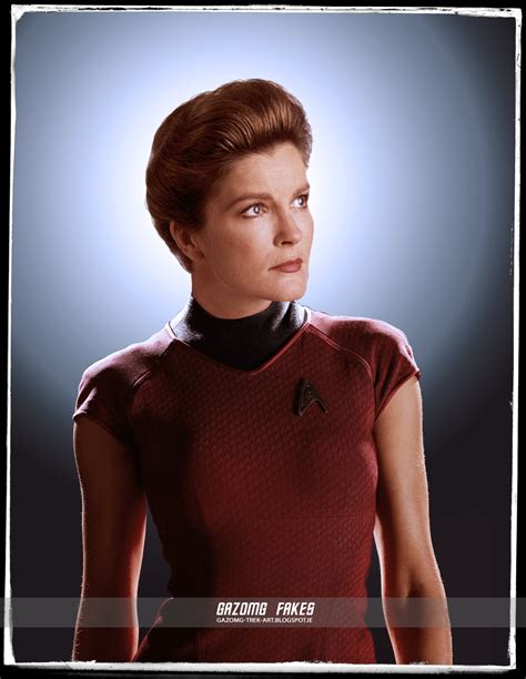 Star Trek Captain Katherine Janeway Nutrek By Gazomg On Deviantart