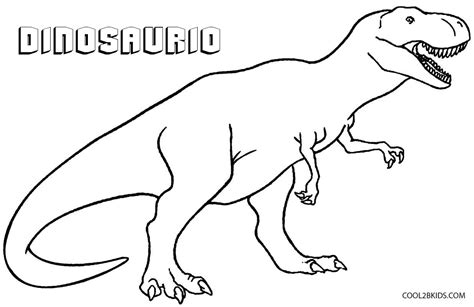 40 Dibujos Dinosaurios Para Colorear E Imprimir Gratis