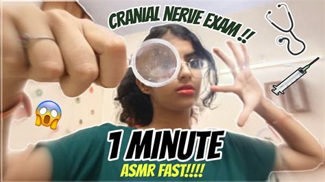 ASMR Cranial Nerve Exam Nothing Is Wrong Whispers Tapping