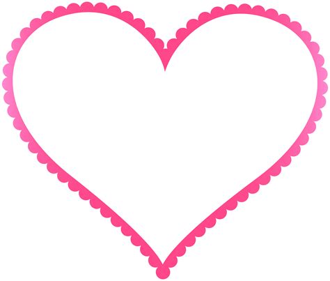 Picture Frames Heart Clip Art Pink Glitter Png Download 80006810