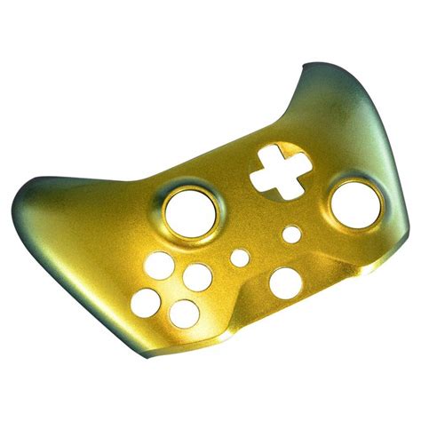 Extremerate Gold And Green Chameleon Front Housing Shell Faceplate For