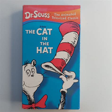 Mavin Dr Seuss The Cat In The Hat By Dr Seuss Vhs Animated Televised