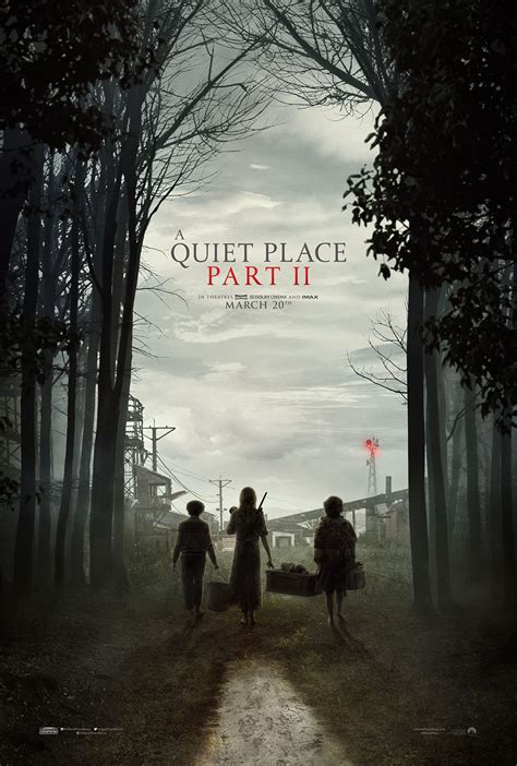 Фильм тихое место 2 это ужастик с возрастной маркировкой 16+, являющийся прямым продолжением довольно успешного хоррора тихое место. A Quiet Place 2 Trailer Teaser and Poster Hints at New ...