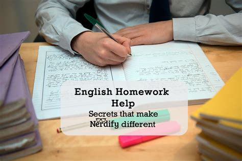 Homework Help With English Free Online English Tutors English