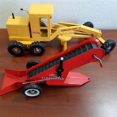 60s Tonka Construction Toys My Brother Had Both In The 70s He Might Still Have Them Tonka