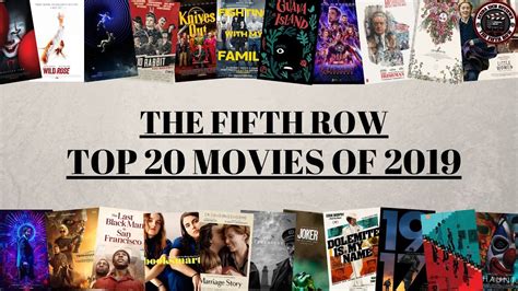 Top 20 Movies Of 2019 Youtube