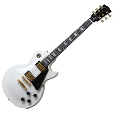 Gibson Les Paul Studio Alpine White Gold Hardware Guitar At Gear4music