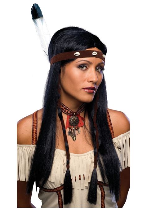 Womens Native American Cutie Wig