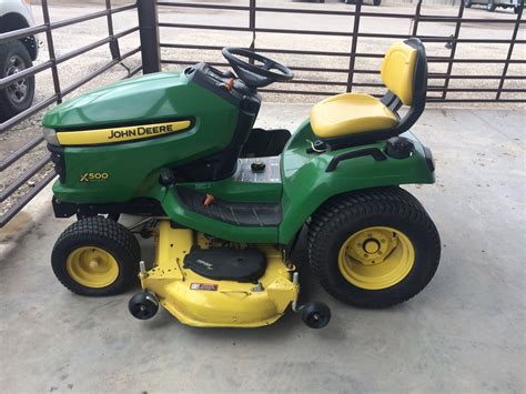 John Deere X500 Lawn And Garden Tractors For Sale 63251