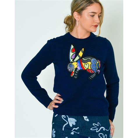 Zz Paul Smith Womens Karami Rabbit Sweater